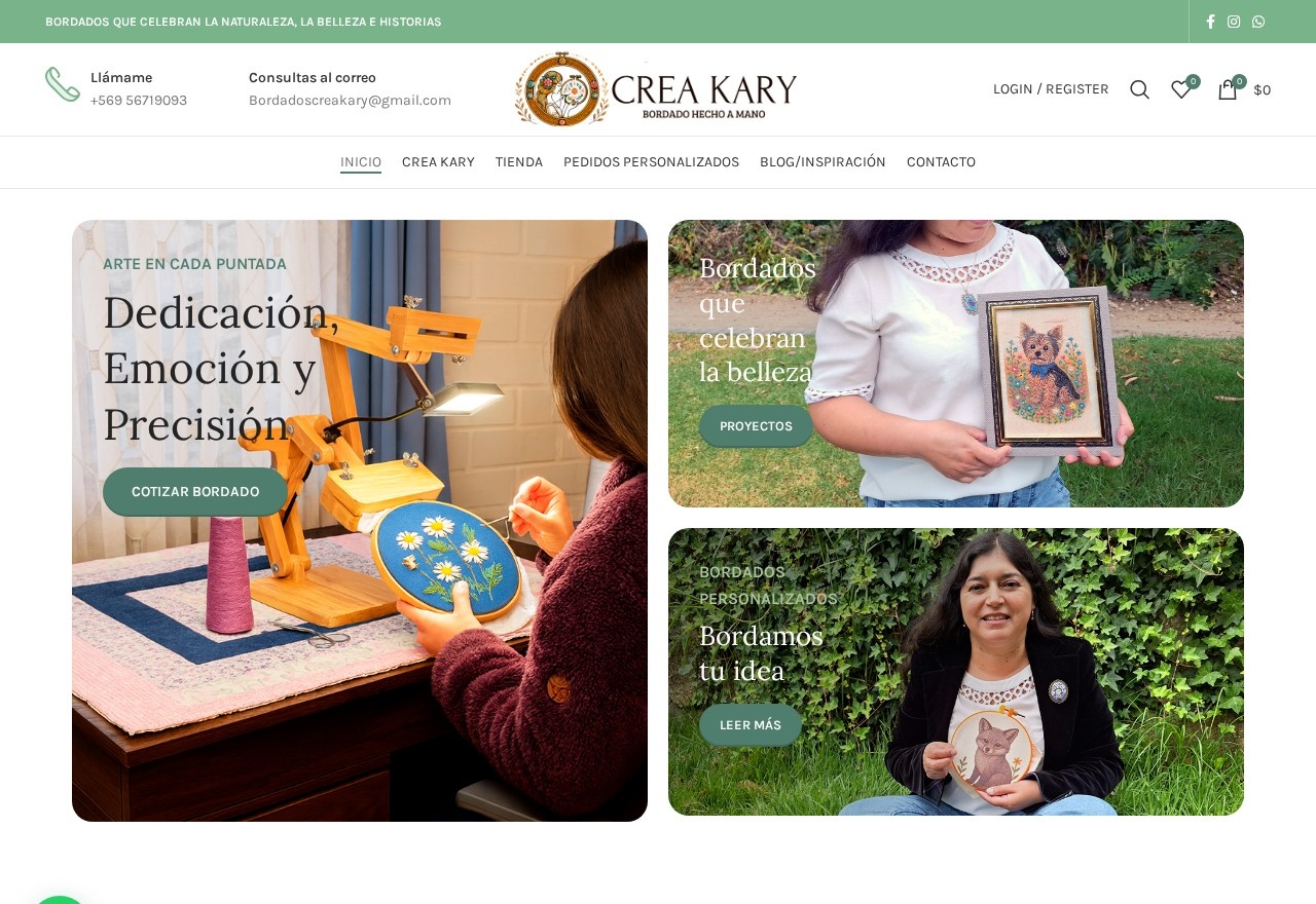 Crea Kary — Tienda Online de Bordados Artesanales